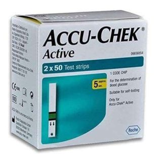 Accu Chek Active 100 test strips