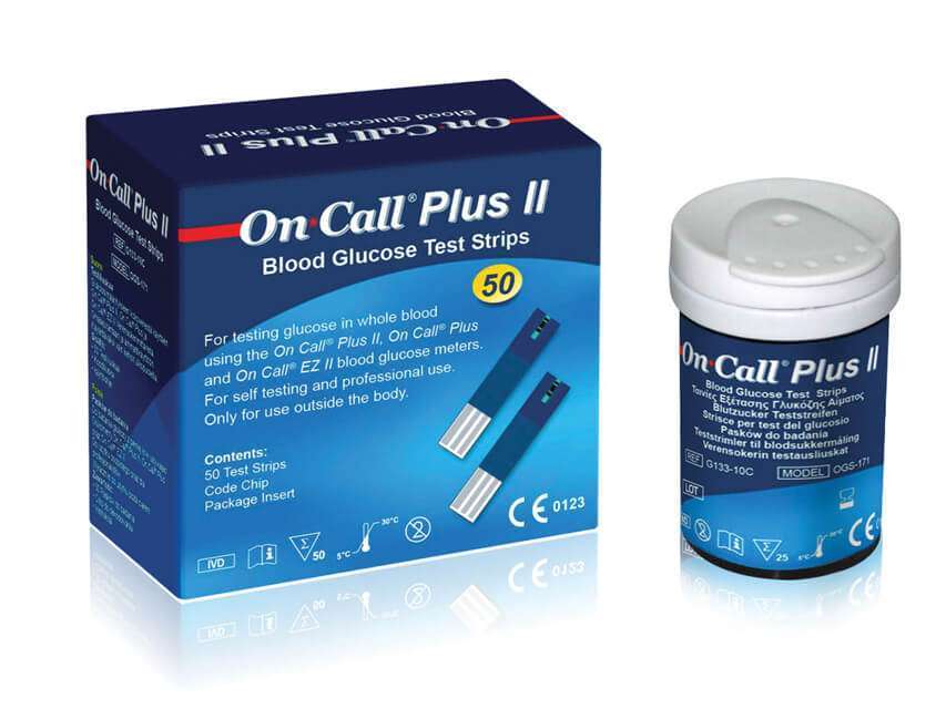 on call plus glucose 50 strips in Pakistan