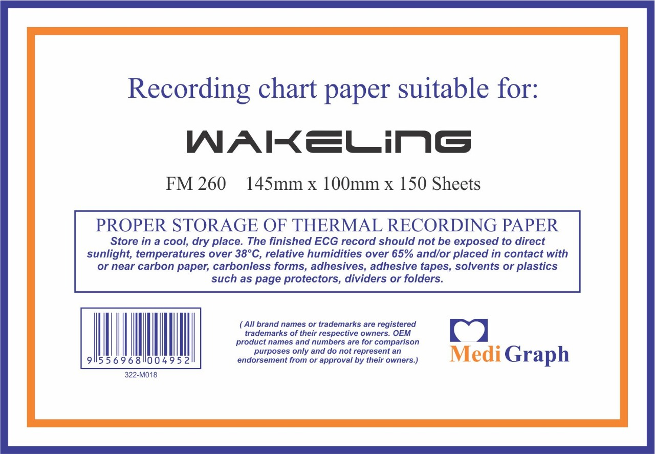 CTG Paper Wakeling Medical FM 260