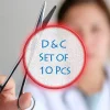 D and C Set of 10 Pcs